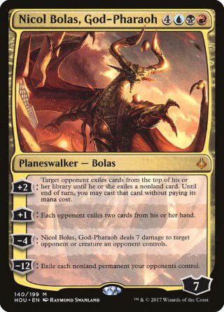 Nicol Bolas, God-Pharaoh (Hour of Devastation)